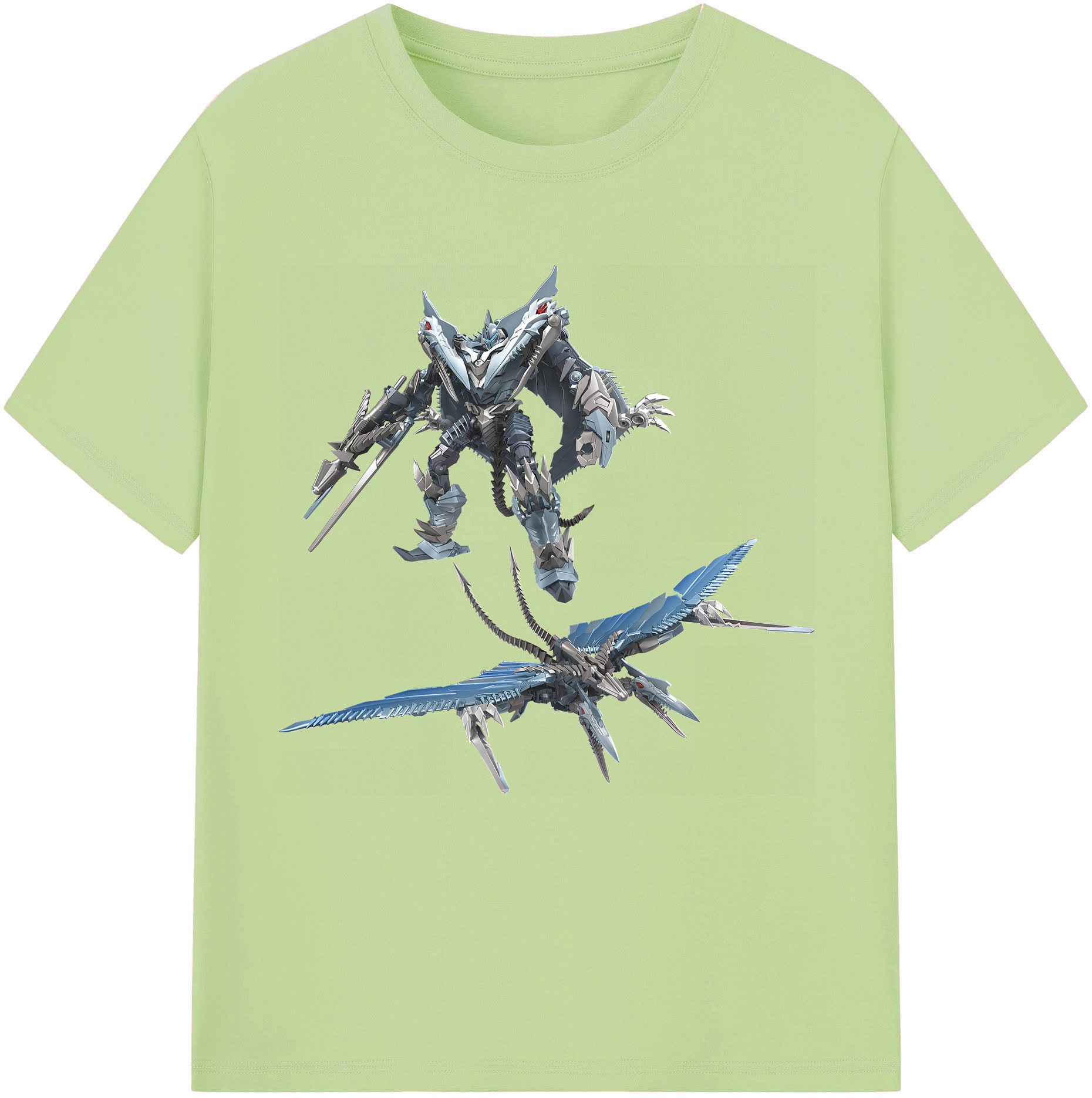 （画像用） Transformers トランスフォーマー 綿100％半袖Tシャツ（フロントプリント）